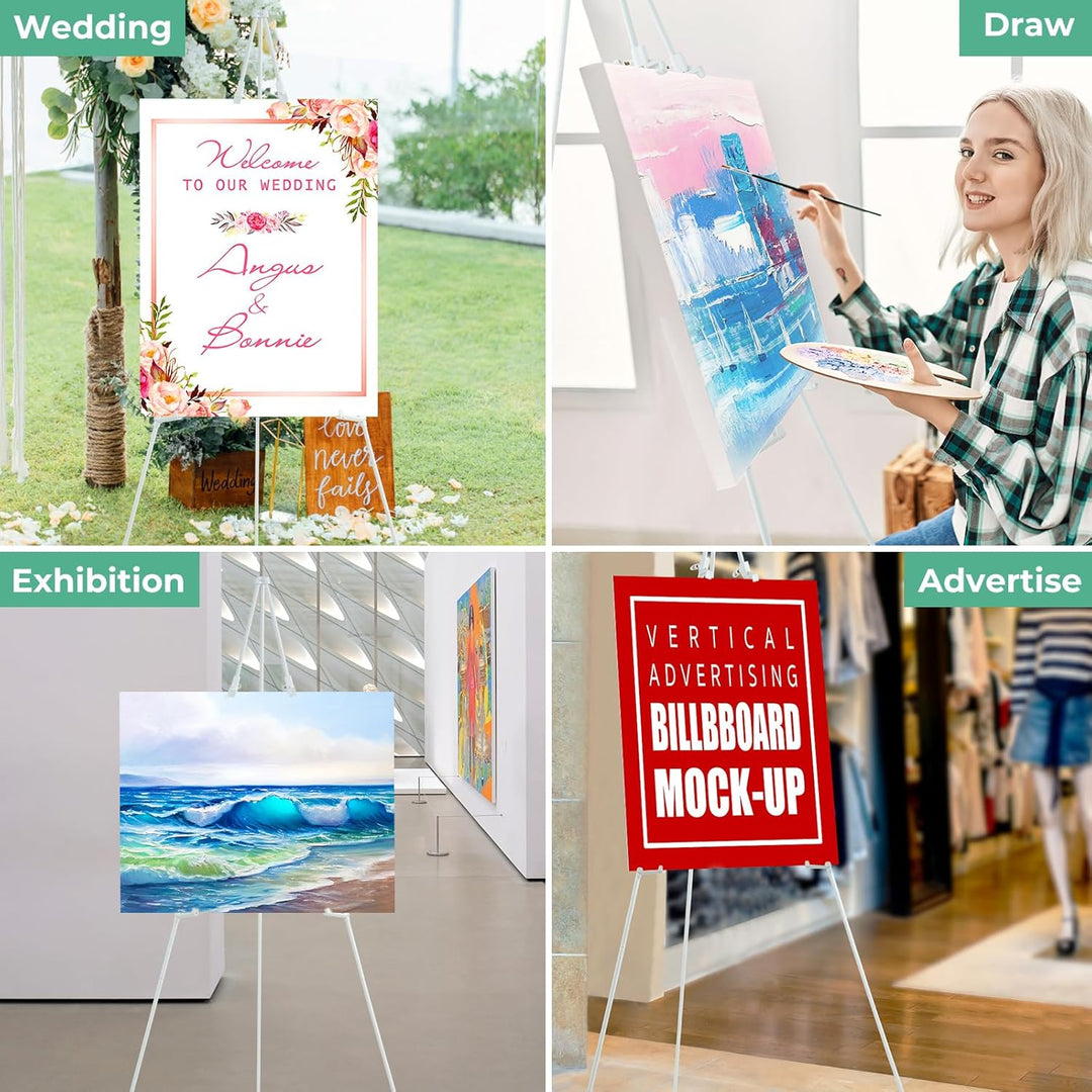 Portable Künstler Staffelei Stand: Ohuhu 160cm Weiss Verstellbares Stativ Tisch Kunst Leinwand Maler