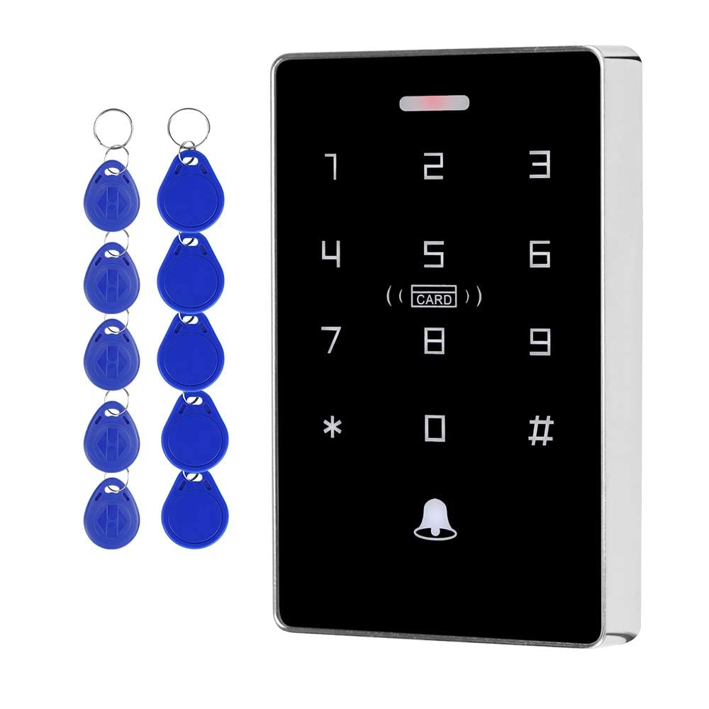 FTes RFKits IP68 wetterfestes NFC Dual-Frequenz-Zugangskontrollsystem mit 5 ID-Schlüsselanhängern, 5