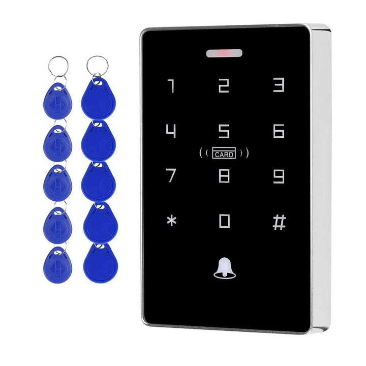 FTes RFKits IP68 wetterfestes NFC Dual-Frequenz-Zugangskontrollsystem mit 5 ID-Schlüsselanhängern, 5