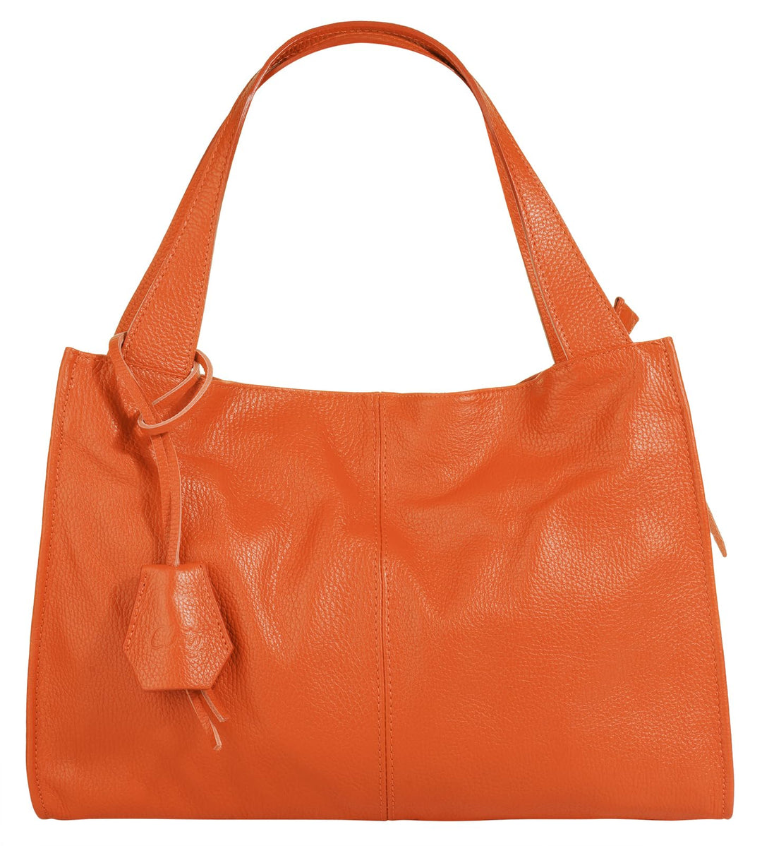 Shopper Echt Leder Damen Made in Italy, Smartphonefach, Ledertasche Damen, Handtasche Echtleder, Umh