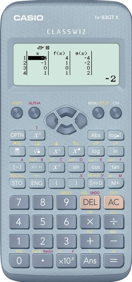 CALCUSO Standardpaket: Casio FX-83GT X Blau + WYNGS Schutztasche türkis + Fachbuch von CALCUSO + Erw