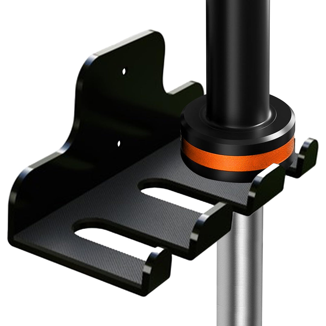 Fitarc Barbell Wall Mounted Olympic Barbell Holder,Barbell Hanger for 33mm Bar,Hanging Barbell Rack