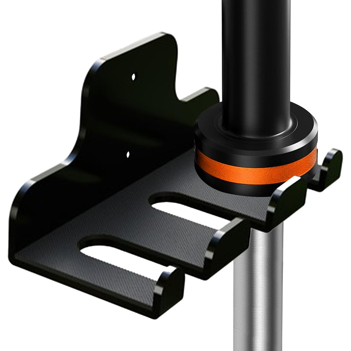Fitarc Barbell Wall Mounted Olympic Barbell Holder,Barbell Hanger for 33mm Bar,Hanging Barbell Rack