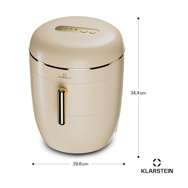 Klarstein Eiswürfelmaschine für Zuhause Camping Gastro, Schnelle Mini-Eiswürfelmaschine Klein, Profi