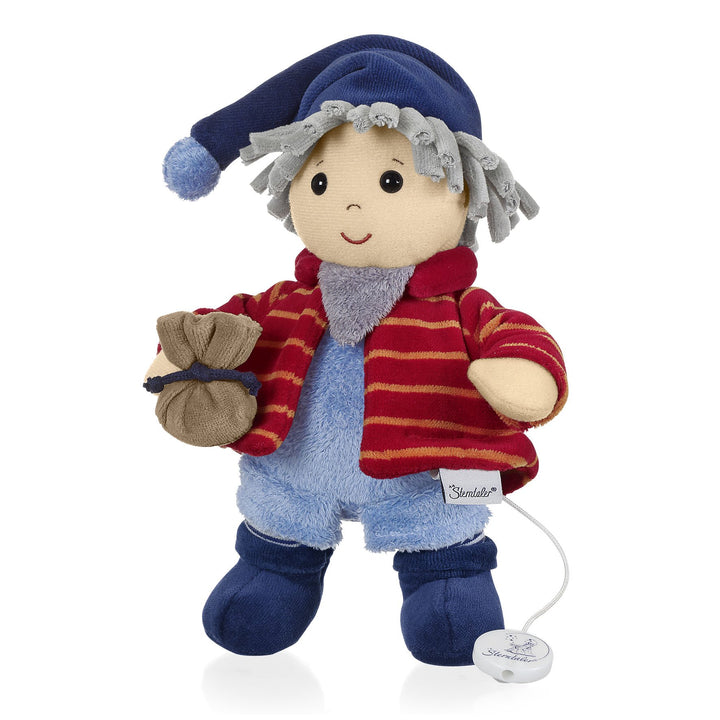 Sterntaler 6011734 Spieluhr, Kuschel-Sandmann, Austauschbares Spielwerk, 0 Monate to 3 Jahre, Grösse