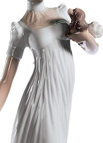 LLADRÓ Frauen-Figur Feine Gesellschaft. Frau. Porzellan.