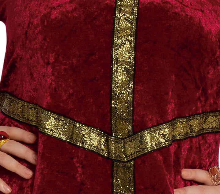 rotes Renaissance Prinzessin Kostüm für Damen in Gr. M-XL , Grösse:M