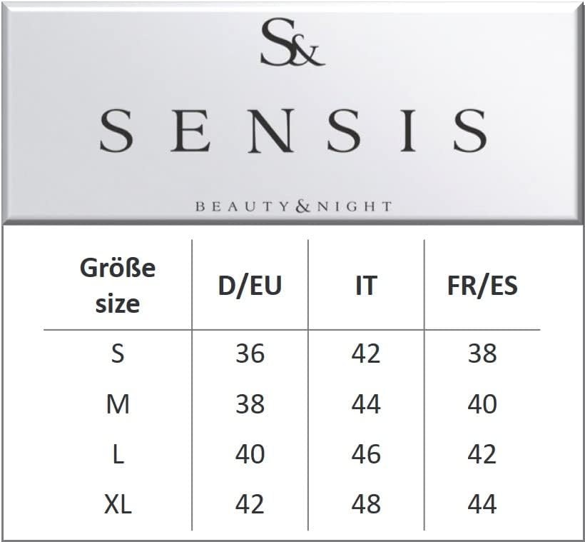 S& SENSIS charmantes Nachtwäsche-Set (Made in EU) aus angesagtem Shirt und koketten Shorts oder Lang