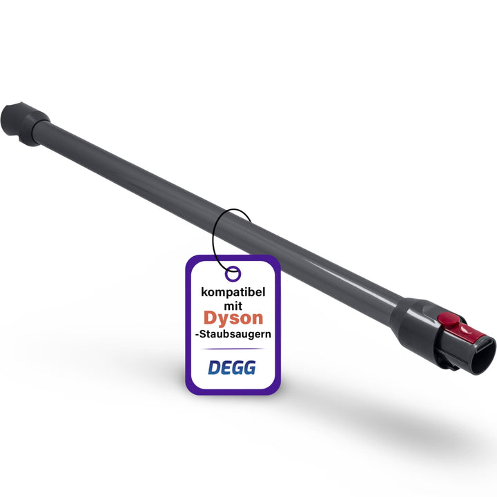 DEGG Staubsaugerrohr - Kompatibel mit Dyson V12 Teleskoprohr 34MM, Verlängerungsrohr, Saugrohr Ersat