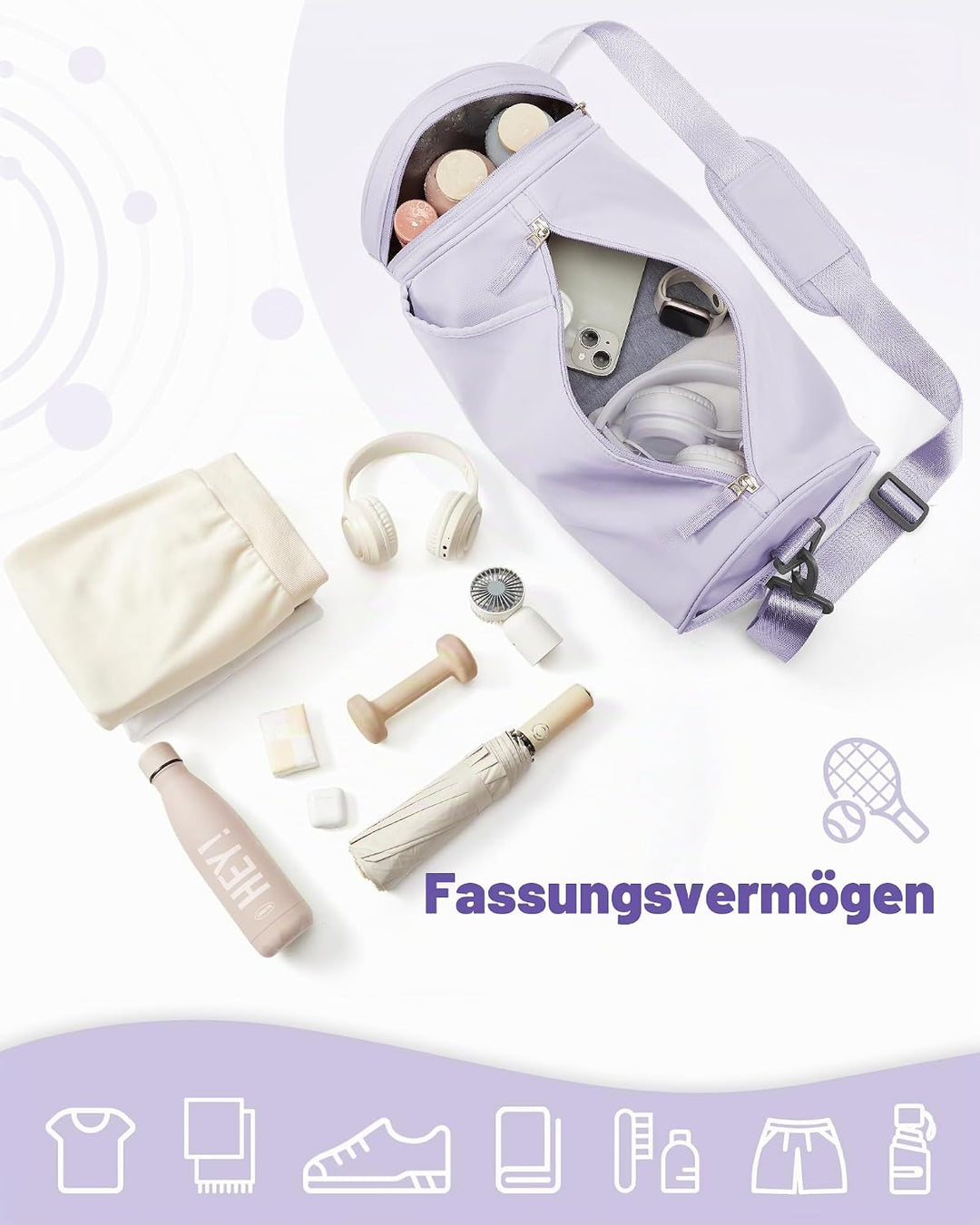 Kleine Turnbeutel für Frauen Mehrfarbige Turnbeutel für Männer wasserdichte Trainingstasche Mini See