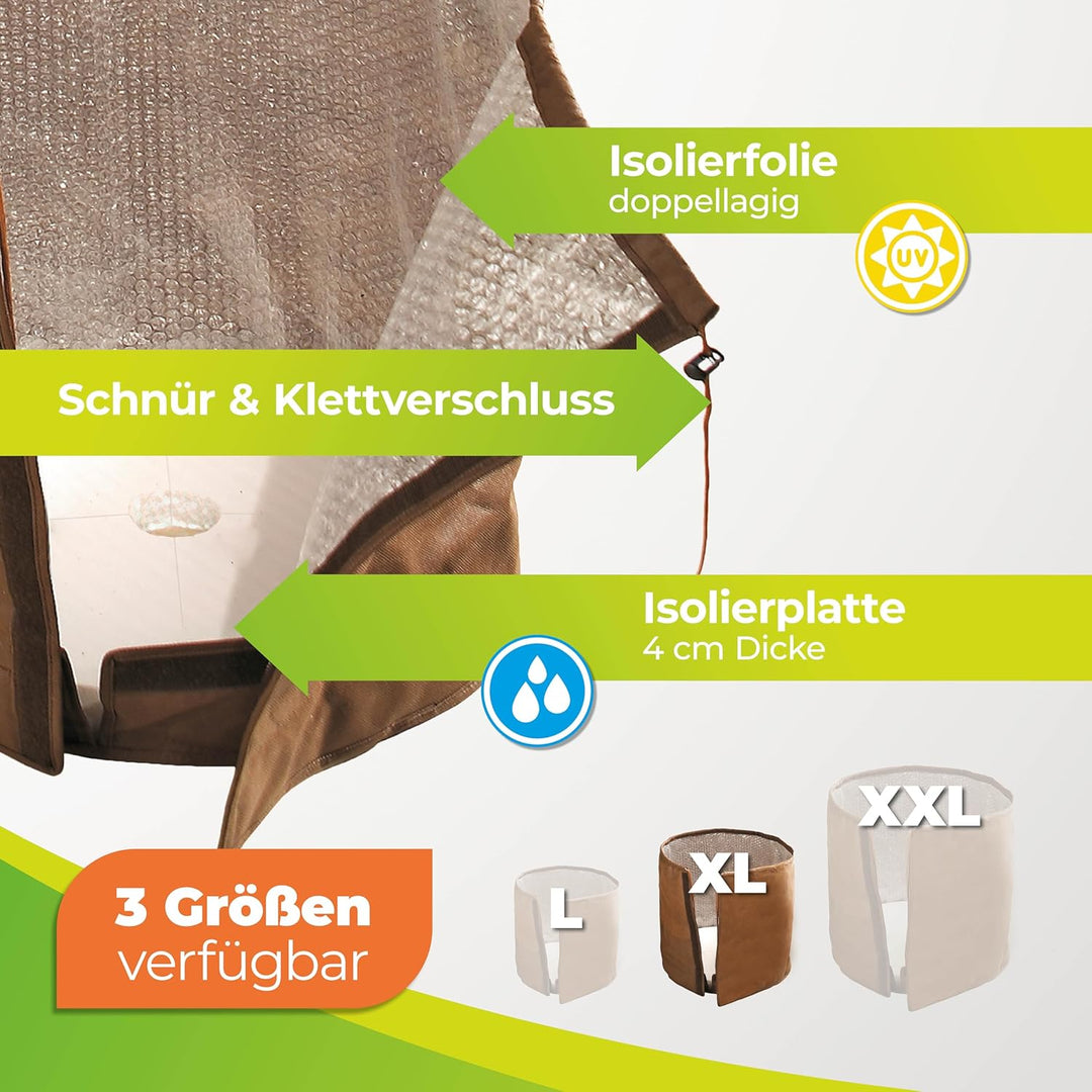Bio Green Thermo Topfschutz 100 Gramm 70x65cm KS50 XL 70 x 65 cm Single, 70 x 65 cm Single