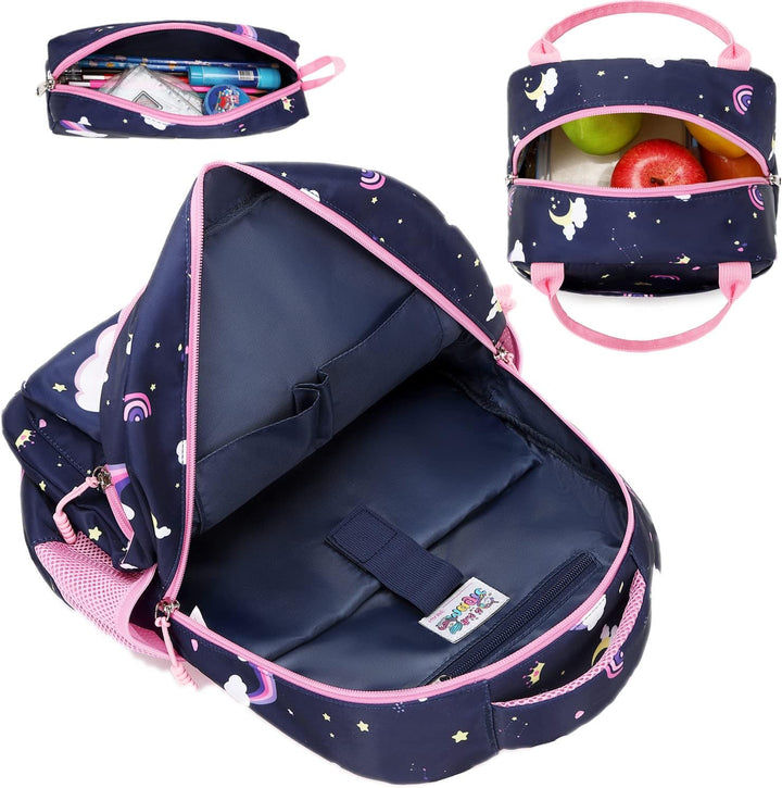 Jumpopack Mädchen Schulrucksack Teenager Rucksäcke Schule Mädchen Schultaschen für Kinder Rucksack K