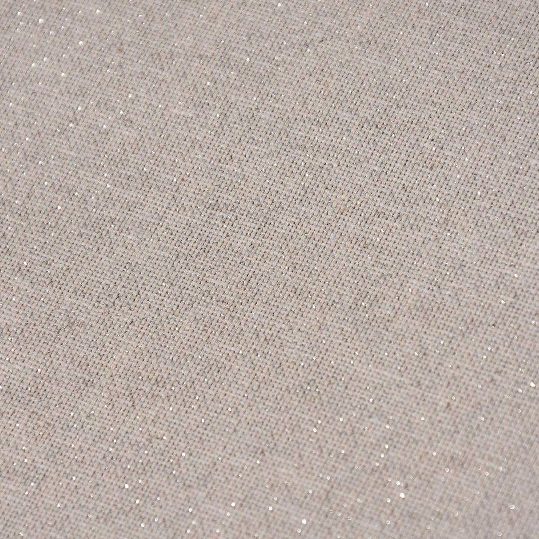 SCHÖNER LEBEN. Zugluftstopper Lurex Glamour Uni hellgrau Silber, Auswahl:100cm Länge ca. 100x15x15cm