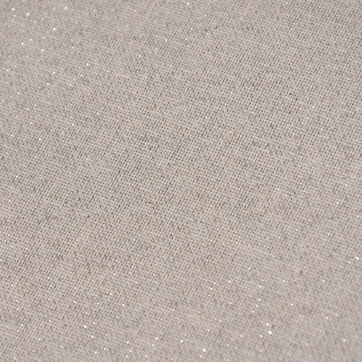 SCHÖNER LEBEN. Zugluftstopper Lurex Glamour Uni hellgrau Silber, Auswahl:100cm Länge ca. 100x15x15cm