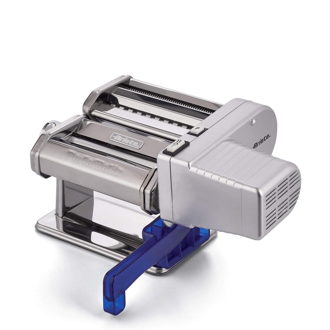 Ariete 1593 Pastamatic, Elektrische Nudelmaschine, 90 W, 2 Geschwindigkeit + Pulse, 9 Dickenstufen,