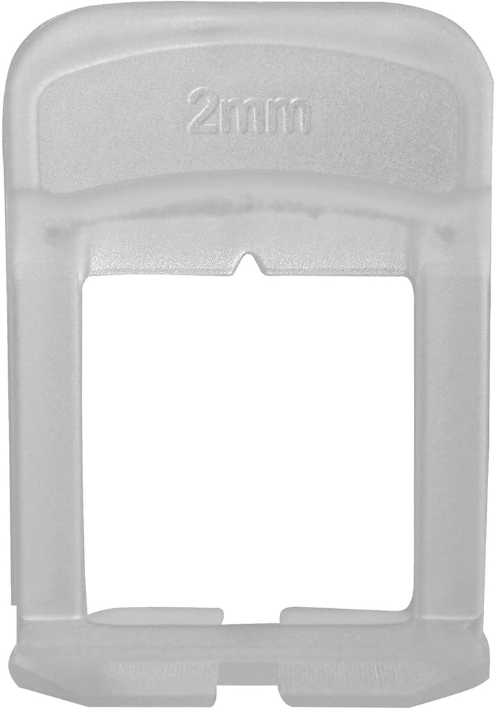 Karl Dahm Zuglaschen für 2 mm Fugen bei einer Fliesenstärke von 12-20mm, 10x 100 Stück – Geeignet fü