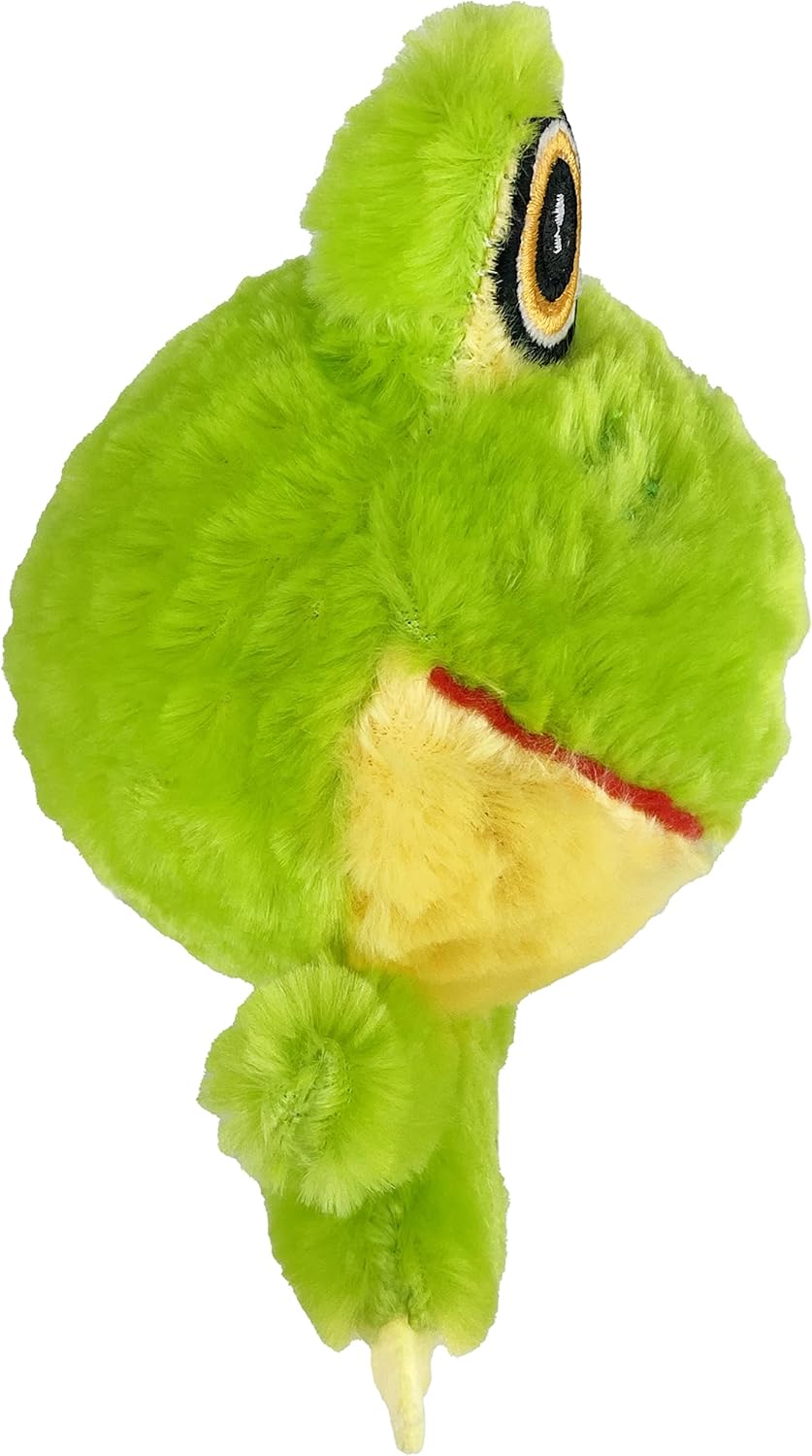 Multipet 43233-1 Knobby Noggins Frosch Hundespielzeug Small 3, Small 3