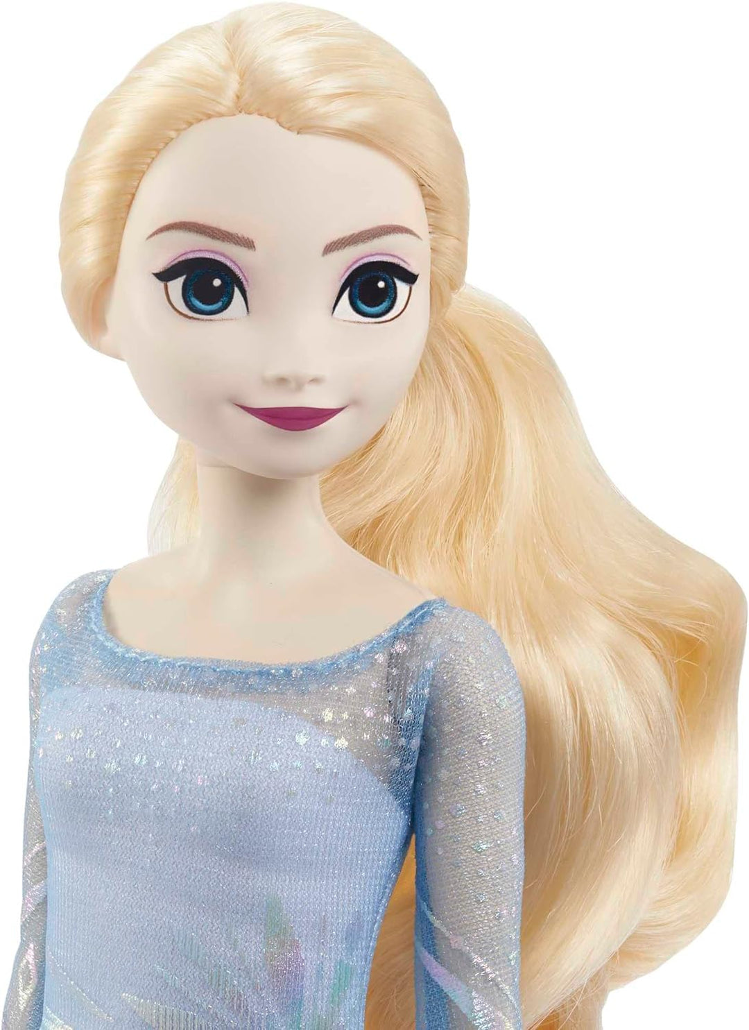Disney Die Eiskönigin Spielzeug, Elsa-Modepuppe mit Wasserfigur Nokk in Pferdeform, inspiriert durch