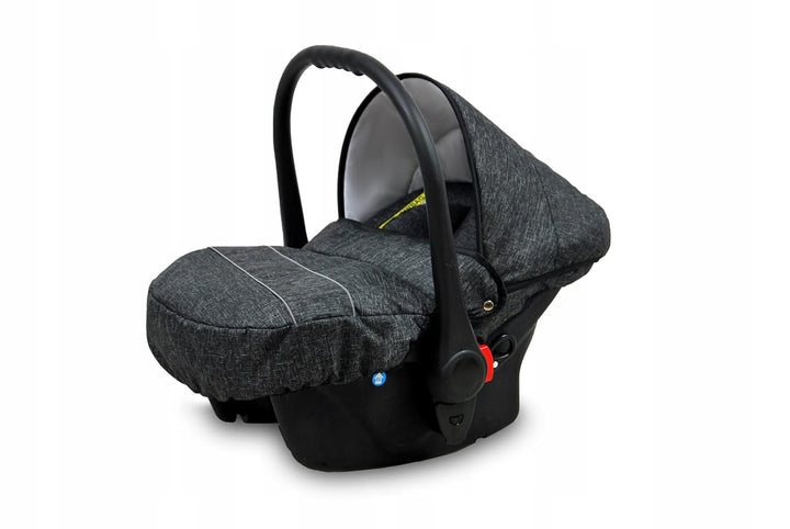 BabyLux® Kinderwagen Set 3 in 1 - Sky Lark - incl. Babywanne, Buggy Sportsitz, Auto-Babyschale - Aut