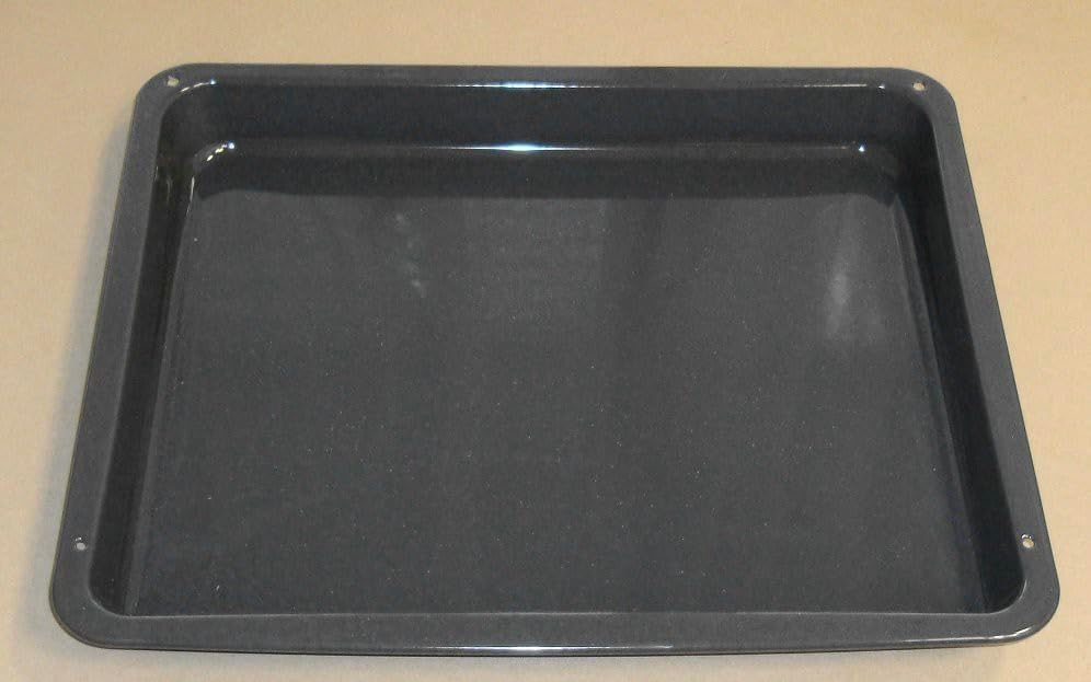 Backblech Fettpfanne emailliert passend für AEG Backofen wie 3870288200 425x360x43mm