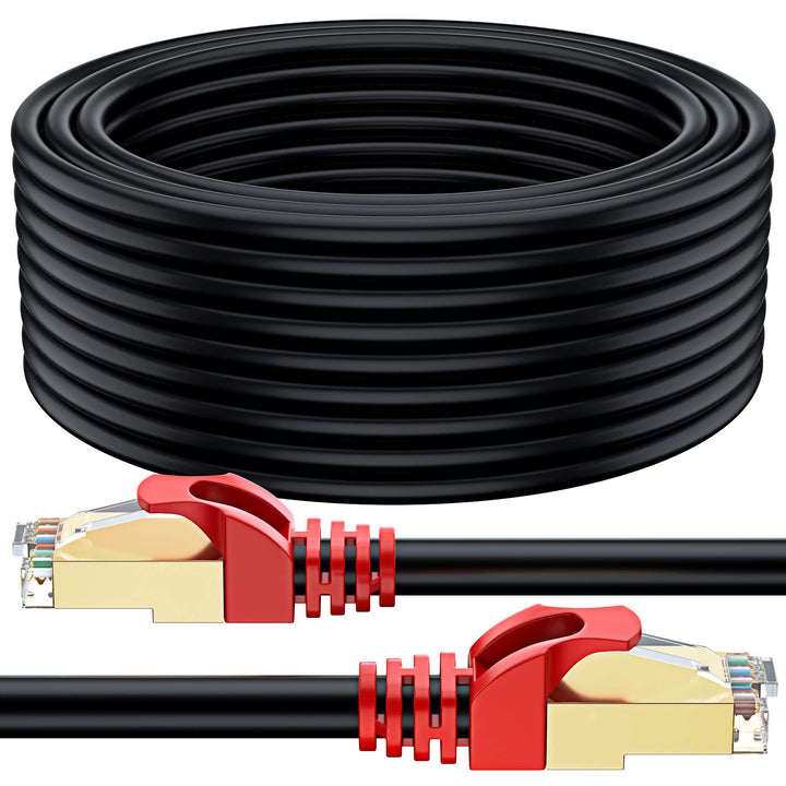 MutecPower 50m CAT 7 Aussen Verwendung wasserdicht Direct Burial RJ45 Ethernet Netzwerkkabel - SSTP