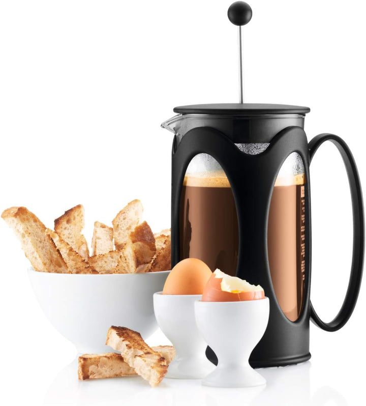 Bodum 10682-01 kenya Kaffeebereiter (French Press System, Permanent Edelstahl-Filter, 0,35 liters) s