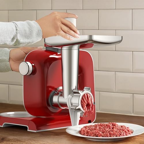 GVODE Fleischwolf Zubehör für Bosch MUM58720 Küchenmaschine, Geeignet für Bosch Multifunktions-Robot