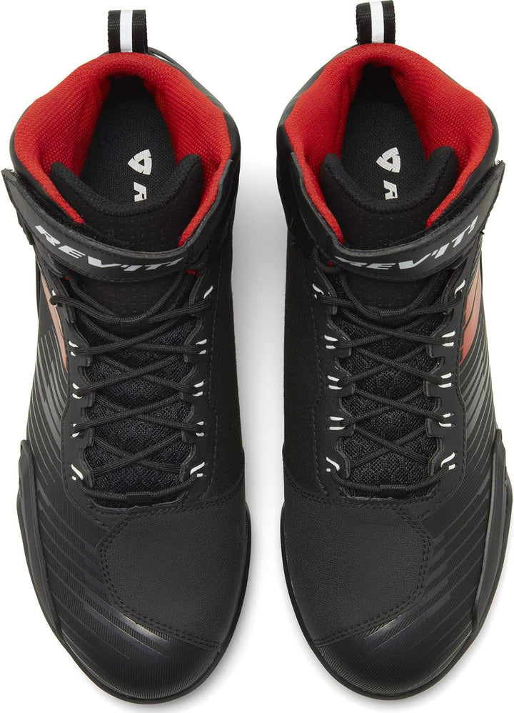 Revit G-Force Motorradschuhe (Black/Red/White,47)