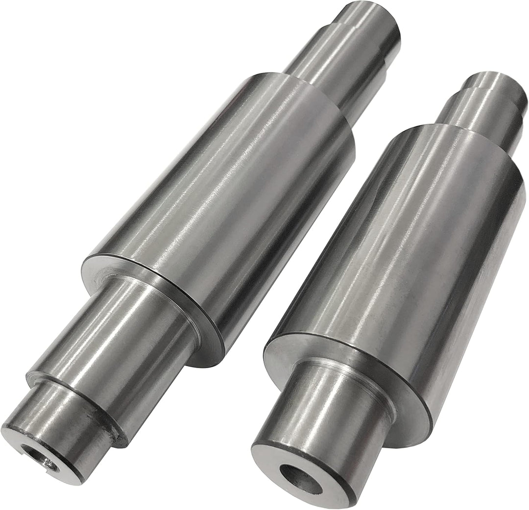 7,6 cm grosse Rollmühle, Abflachung Designs, Gold/Silber, Barren, 7 Rollen, Schmuck-Werkzeug