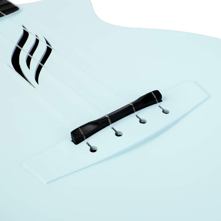 Enya Konzert Ukulele Nova U 23 Zoll Kohlefaser Anfänger Ukulelen Set mit Tasche Saiten Gurt Capo Was