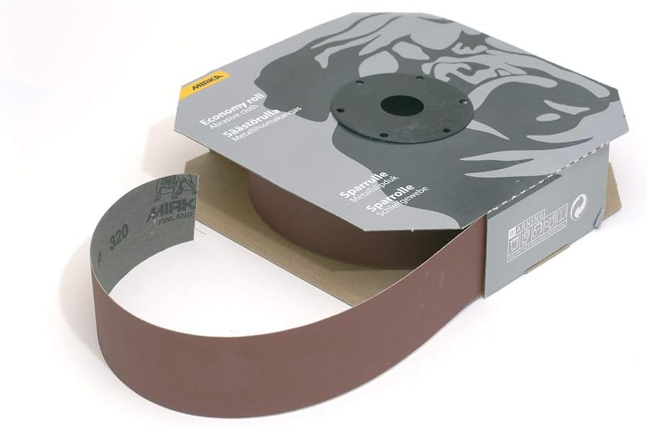 MIRKA 3351000112 Alox Rolle P120, 100 mm x 50 m