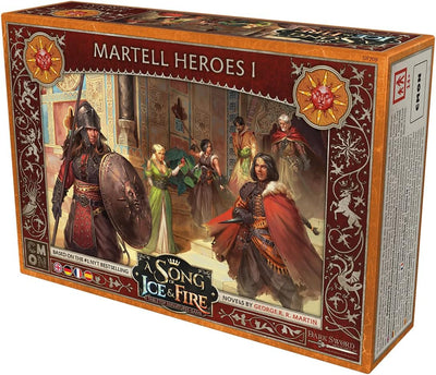 CMON | A Song of Ice & Fire – Helden von Haus Martell I | Erweiterung | Tabletop | 2 Spieler | Ab 14