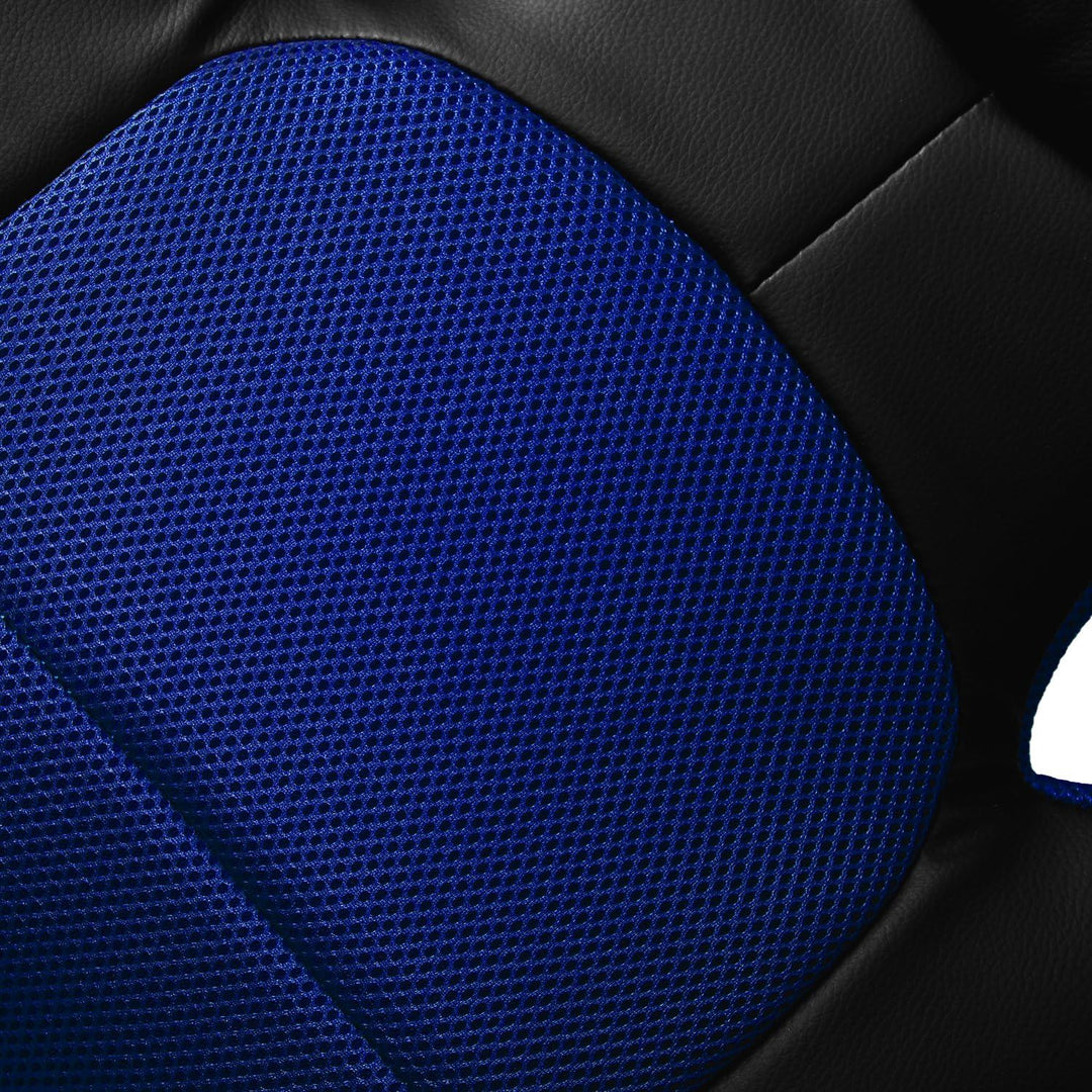 Gamer Stuhl Gaming Schreibtischstuhl Chefsessel Bürostuhl Ergonomisch, Blau, 9 Farbvarianten, gepols
