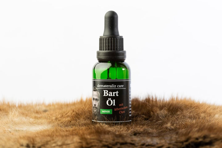Bartöl mit ätherischen Ölen, Minze-Duft