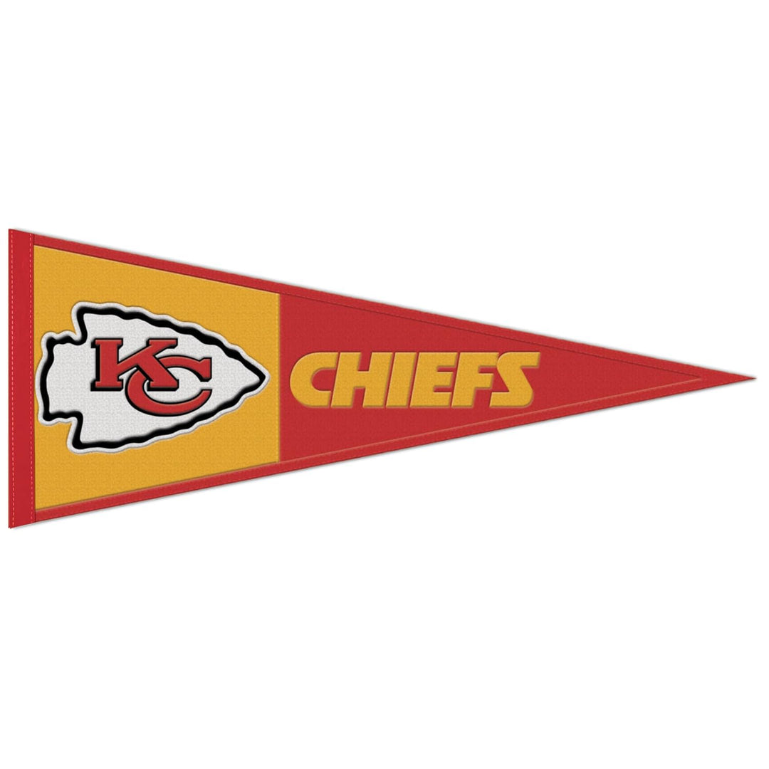 WinCraft NFL Wool Wimpel 80x33cm Kansas City Chiefs