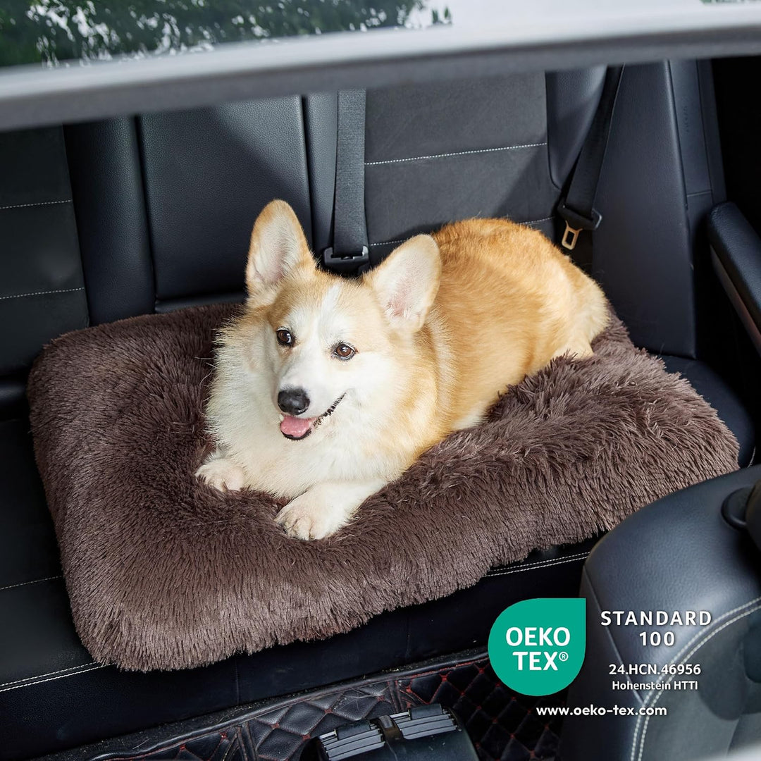 BEDSURE Flauschiges Hundebett Grosse Hunde - 74x53x8 cm Hundebett waschbar für grosse Hunde, rutschf