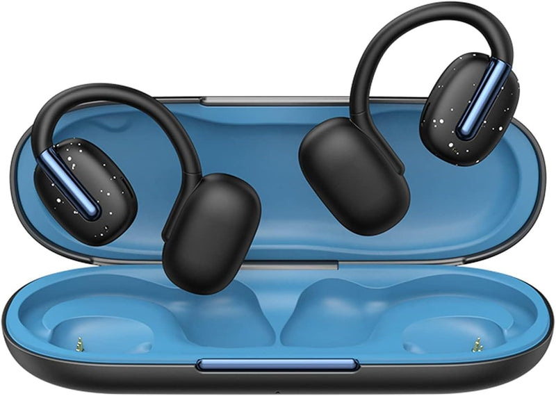 Open Ear Kopfhörer Bluetooth kabellos drahtlos Ohrclip-Bluetooth-Headset Luftleitung Bone Conduction