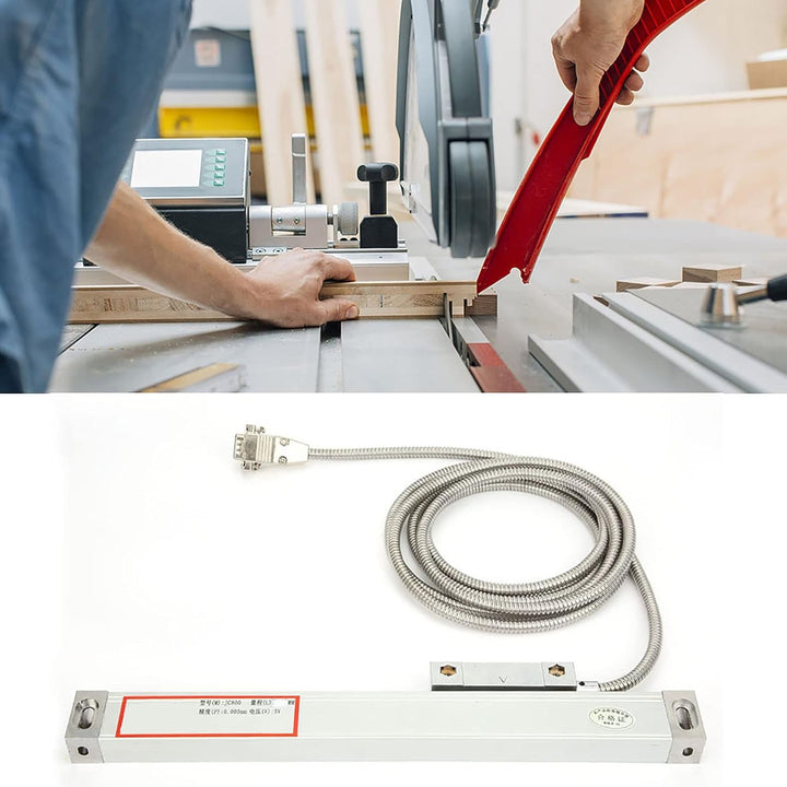 Linearmassstab, Drehmaschine Linearmassstab, JC800 500 mm 20" Linearmassstab Drehmaschine Fräs-Digit