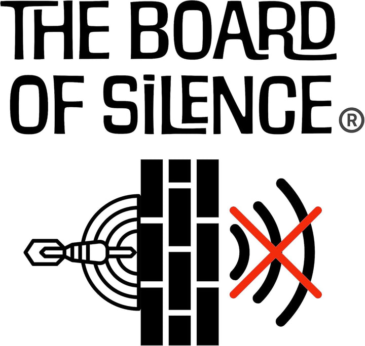 Schallschutz für Steeldartboards - The Board of Silence®, Board of Silence