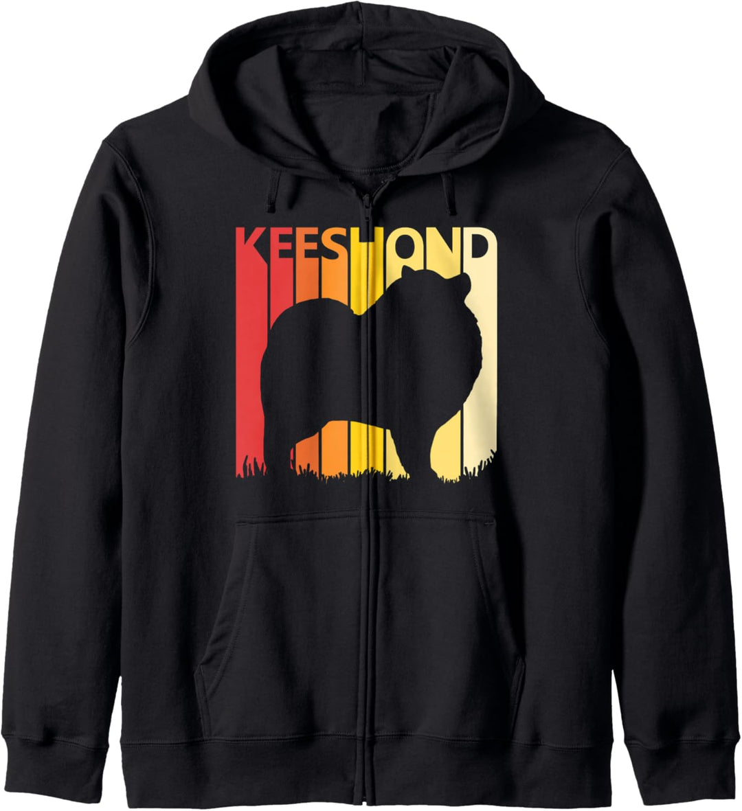 Wolfsspitz Hund Kapuzenjacke