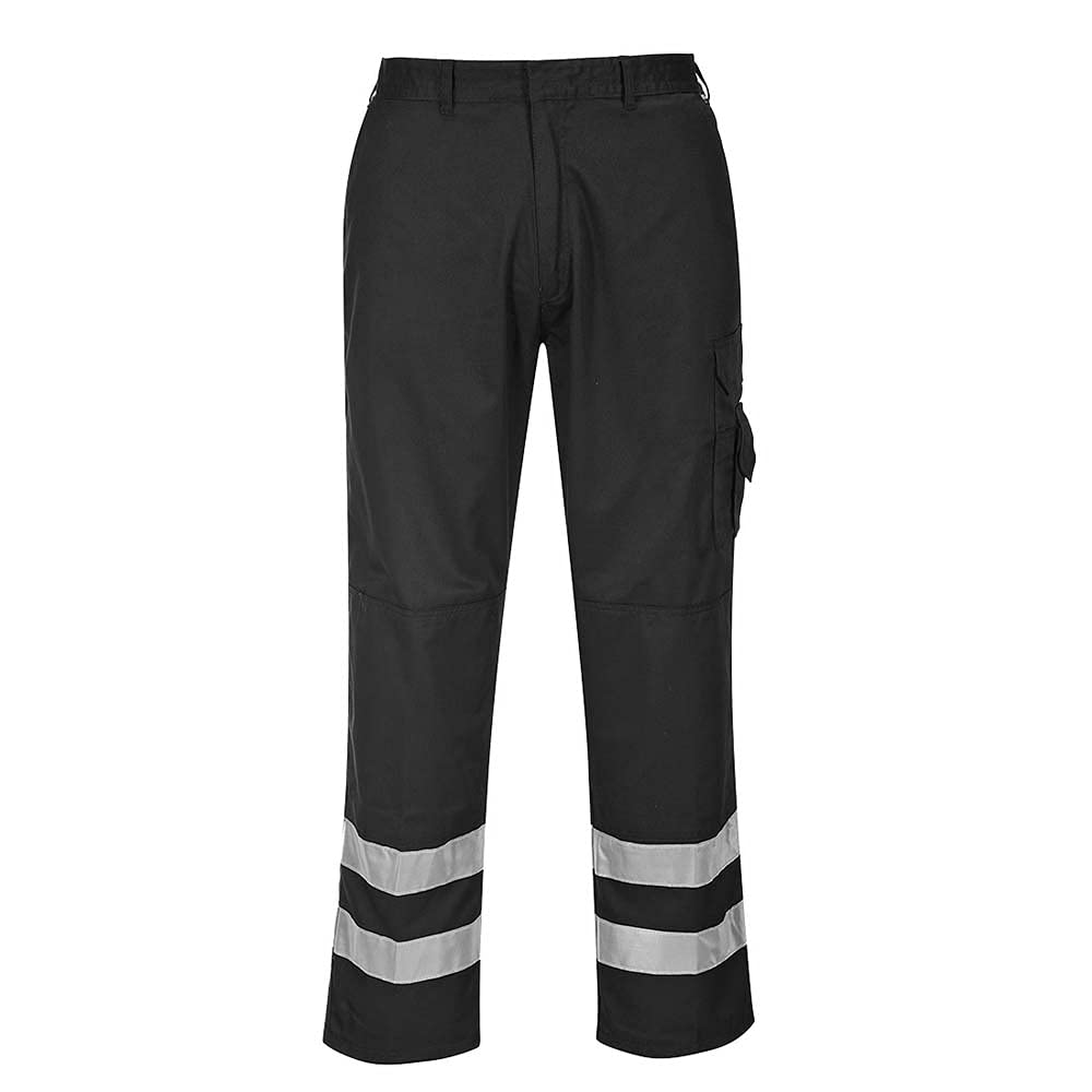 Portwest Unisex Hose Schwarz XL Modern, Schwarz XL Modern