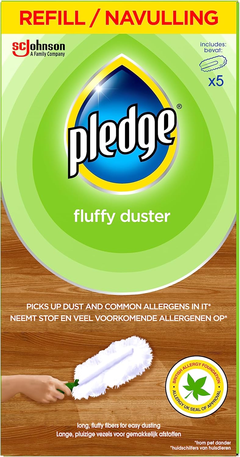 Pledge Ersatz für flauschige Staubwedel 4er Pack (4x5 Nachfüllungen)