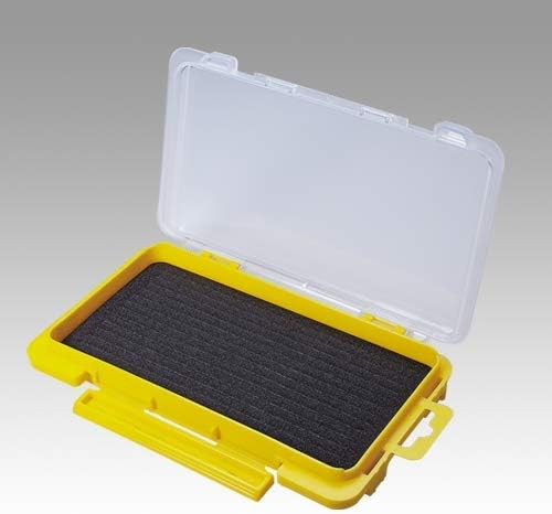 Meiho Slit Form Case J Yellow - 17.5x10.5x2.2cm - Slit Form C J Yellow