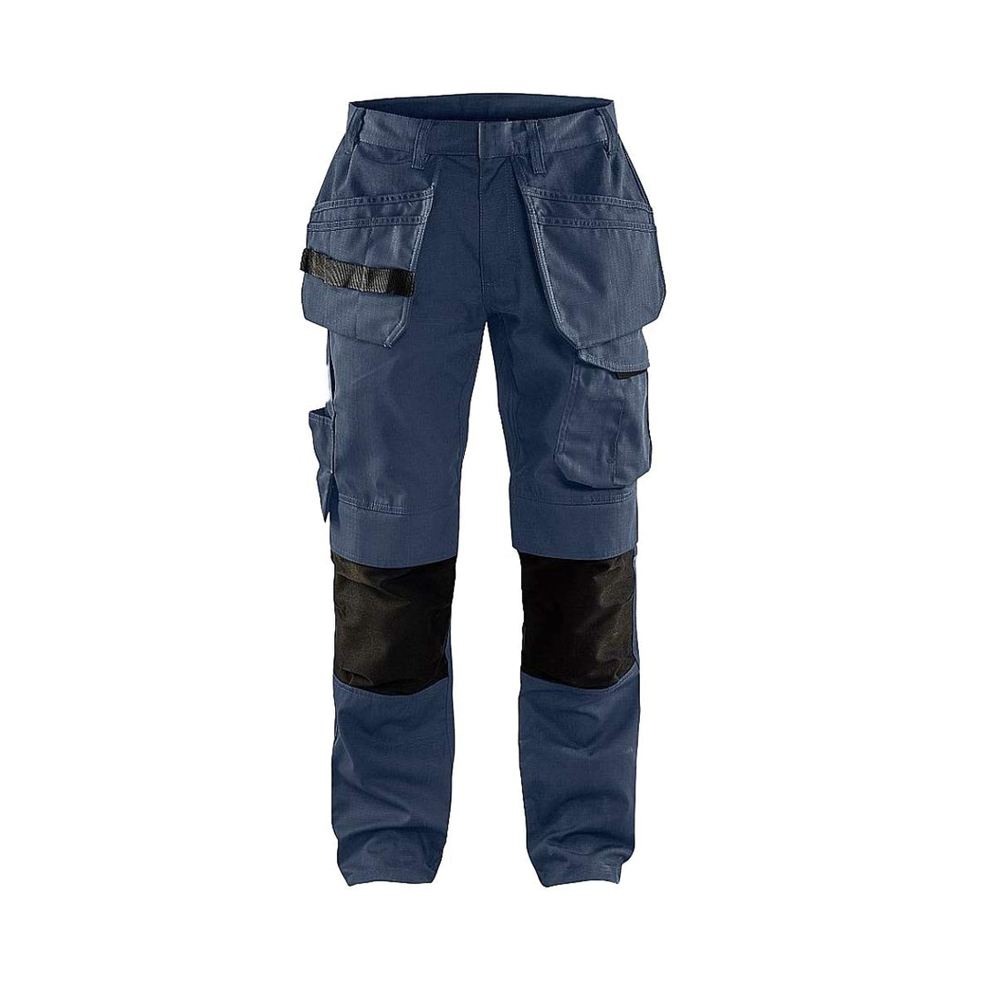 Blakläder 149613308699D100 Service Bundhose mit Nageltaschen Grösse in marineblau/Schwarz, D100 100D