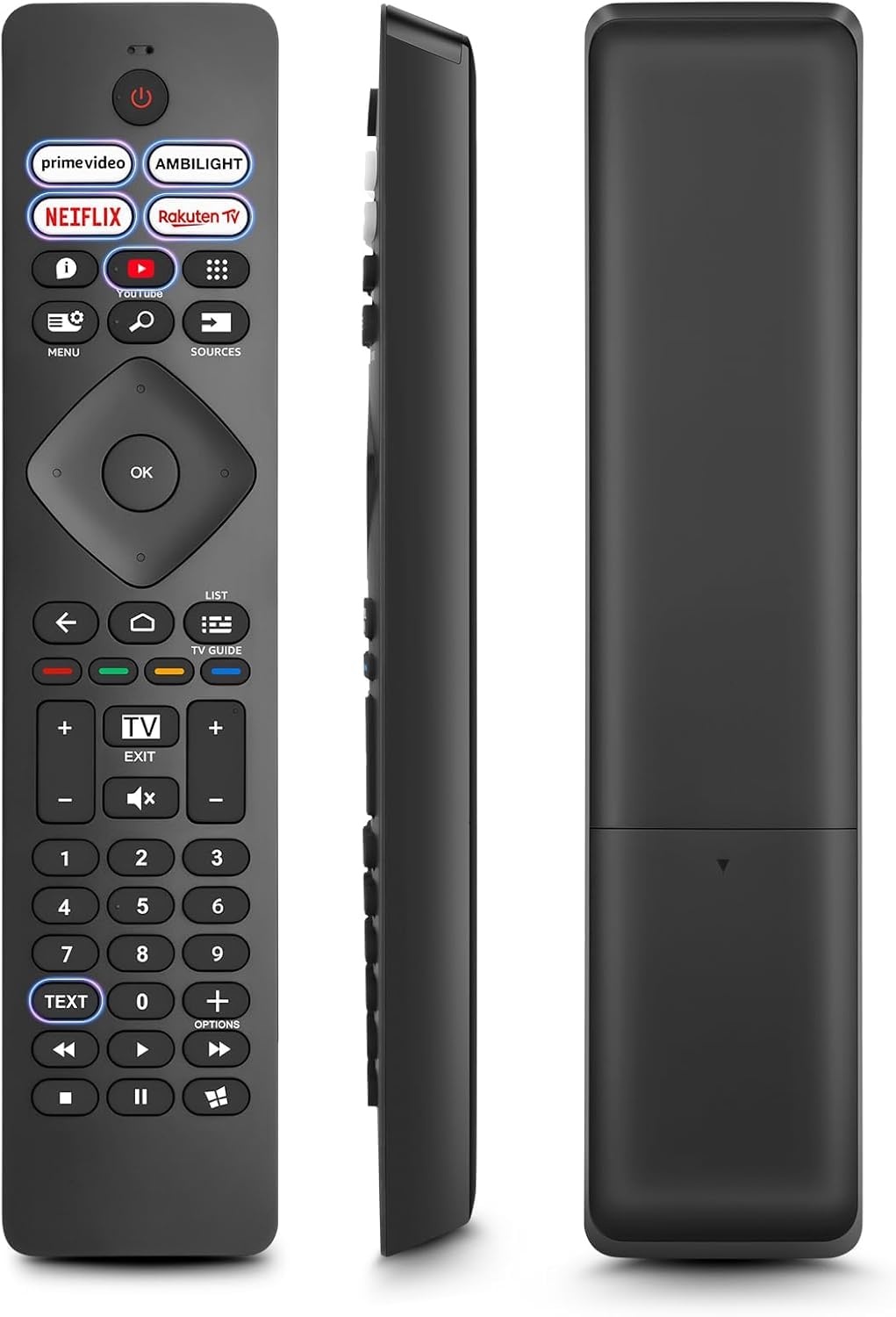 für Fernbedienung-Philips-Fernseher, Universal für Alle Philips Fernbedienung Smart TV, mit Ambiligh