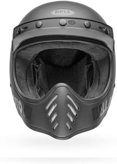 Bell Moto-3 Classic Motocross Helm (Black Matt,L (59/60))