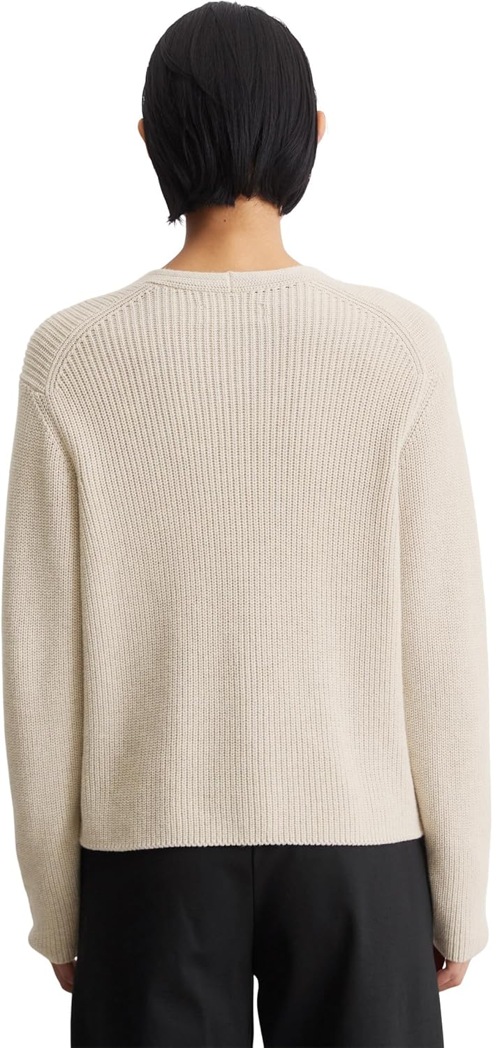 Marc O´Polo Damen Long Sleeve Cardigan Sweater XXS Weiss, XXS Weiß