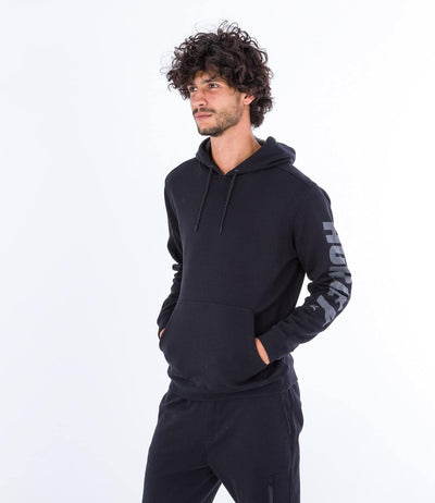 Hurley Herren Acadia Heat Po Pullover Sweater S Schwarz, S Schwarz