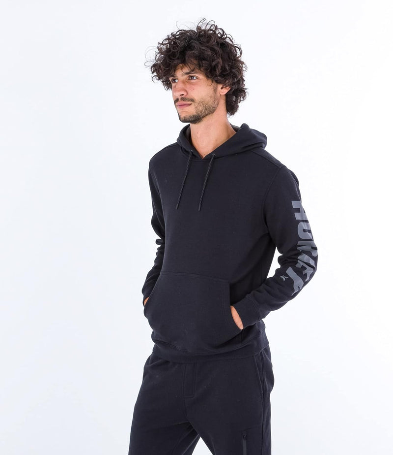 Hurley Herren Acadia Heat Po Pullover Sweater S Schwarz, S Schwarz
