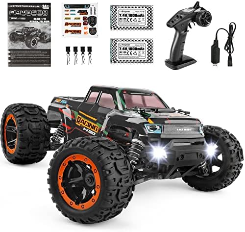HAIBOXING 18858 & 16889 Ferngesteuertes Auto Bündelung, enthält einen RC-Truggy im Massstab 1:18 und